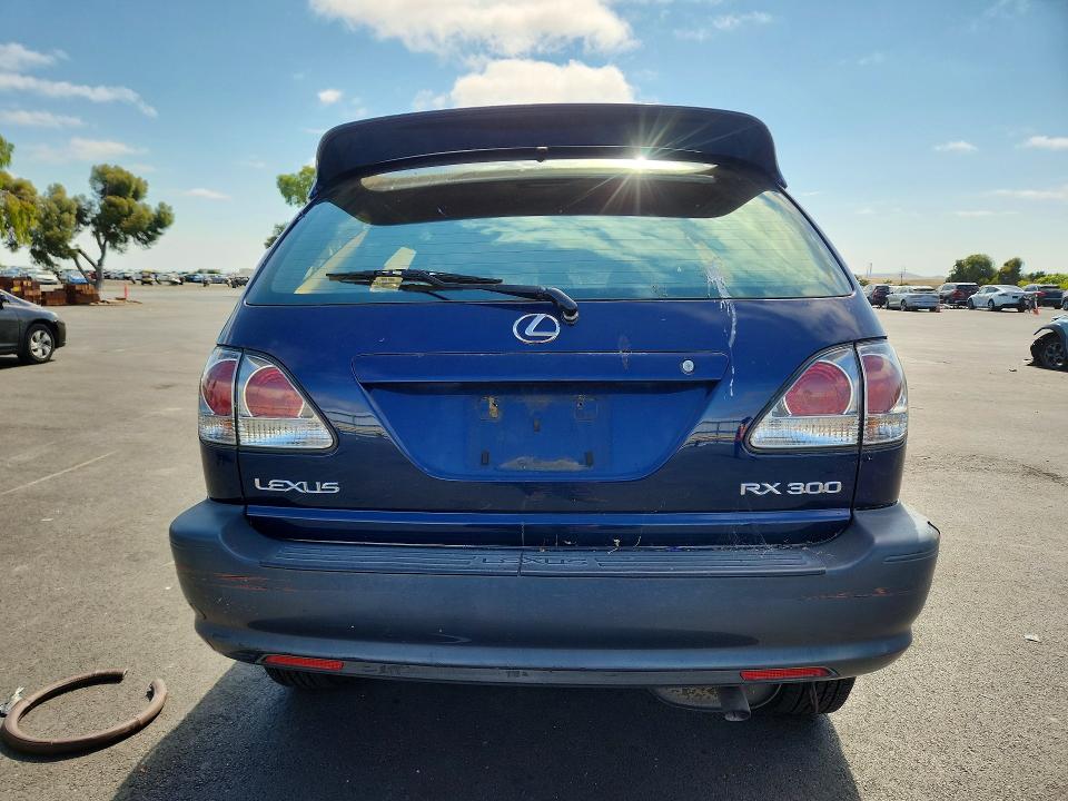 2002 Lexus Rx VIN JTJGF10U820133272 COPART salvage auction — FRONT END, Ca - Salvage Certificate, sold $450 on 2026-07-08 (photo 6)