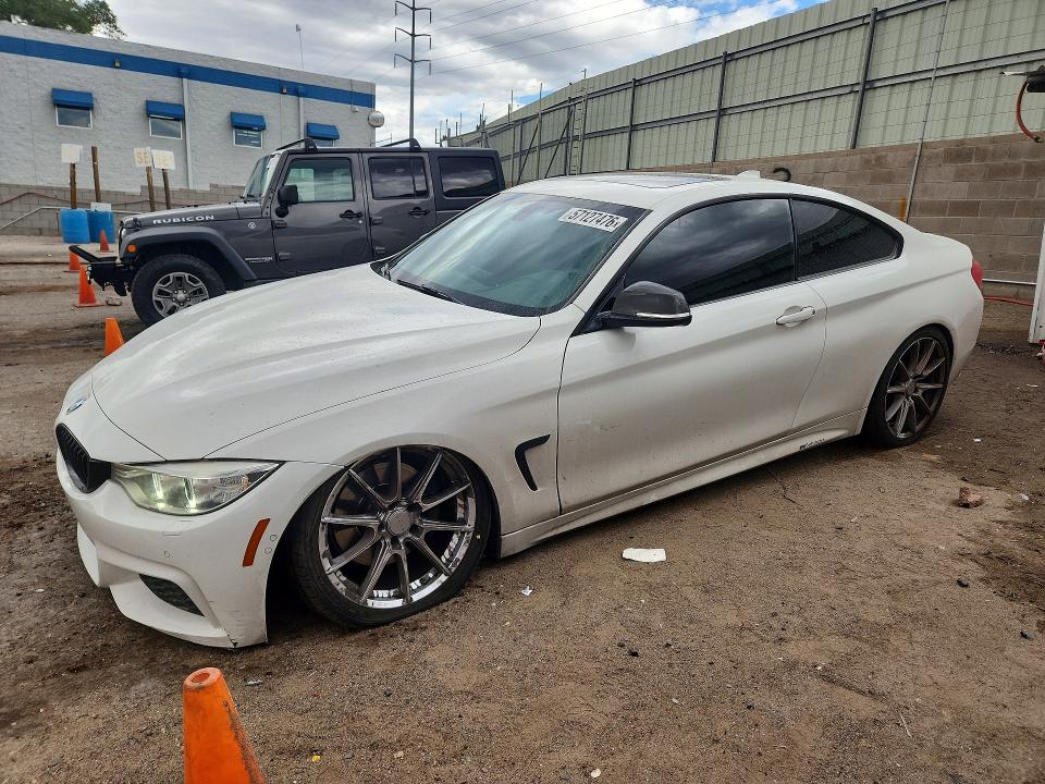 2015 BMW VIN WBA3R5C5XFK371913 COPART salvage auction — SIDE, NM - CERT OF TITLE-SALVAGE (P), sold $5,400 on 2026-07-02 (photo 1)