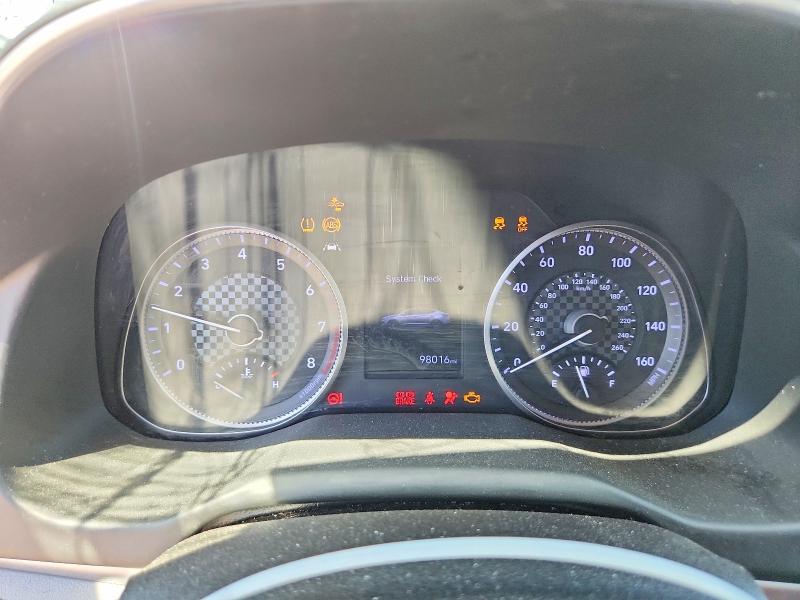 2020 Hyundai Elantra VIN 5NPD84LF6LH527937 COPART salvage auction — FRONT END, Ca - Salvage Certificate, sold $275 on 2026-07-24 (photo 9)