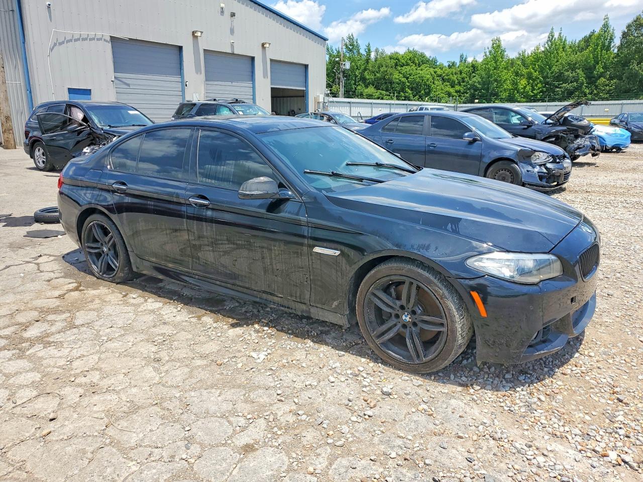 2014 BMW 5 Series VIN WBAKN9C53ED681385 COPART salvage auction — Front End, AR - CERTIFICATE OF TITLE (P), sold $3,000 on 2026-07-09 (photo 4)