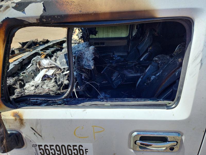 2006 Hummer H2 VIN 5GRGN23U66H103121 COPART salvage auction — Burn Engine, Nd - Cert Of Title - Salvage Vehicl, sold $275 on 2026-09-21 (photo 7)