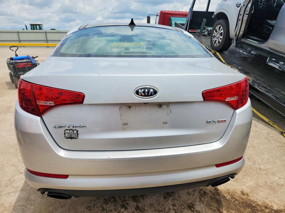 2012 Kia Optima VIN 5XXGN4A70CG022652 COPART salvage auction — FRONT END, Ks - Cert Of Title-Salvage, sold $950 on 2026-07-22 (photo 6)