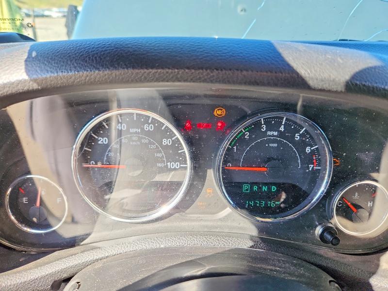 2017 Jeep Wrangler / VIN 1C4BJWFG0HL545042 COPART salvage auction — FRONT END, Salvage Title, sold $3,900 on 2026-08-03 (photo 9)