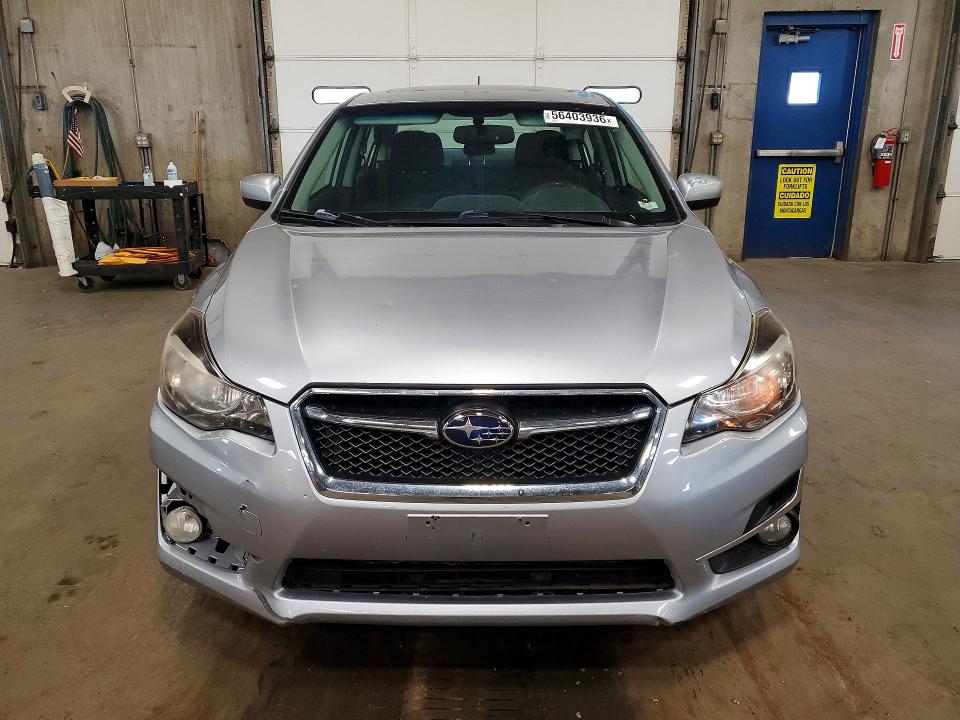 2015 Subaru Impreza VIN JF1GJAK66FH004976 COPART salvage auction — HAIL, Mo - Certificate Of Title, sold $200 on 2026-07-28 (photo 5)