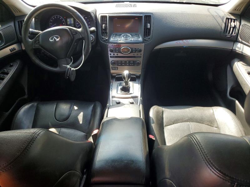 2013 Infiniti G VIN JN1CV6AP2DM305031 COPART salvage auction — FRONT END, Ca - Salvage Certificate, sold $2,000 on 2026-07-16 (photo 8)