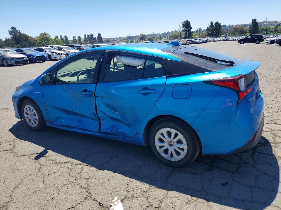 2022 Toyota Prius VIN JTDKAMFU9N3178597 COPART salvage auction — SIDE, Ca - Salvage Certificate, sold $3,850 on 2026-07-24 (photo 2)