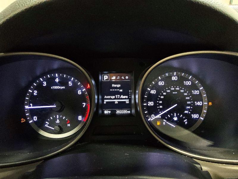 2017 Hyundai Santa fe VIN 5XYZT3LB9HG404787 COPART salvage auction — MECHANICAL, Fl - Certificate Of Title, sold $1,500 on 2026-07-09 (photo 9)