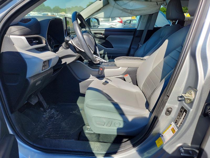 2020 Toyota Highlander VIN 5TDHZRBH4LS033228 COPART salvage auction — SIDE, NJ - CERT OF TITLE-SALVAGE, sold $10,600 on 2026-07-31 (photo 7)