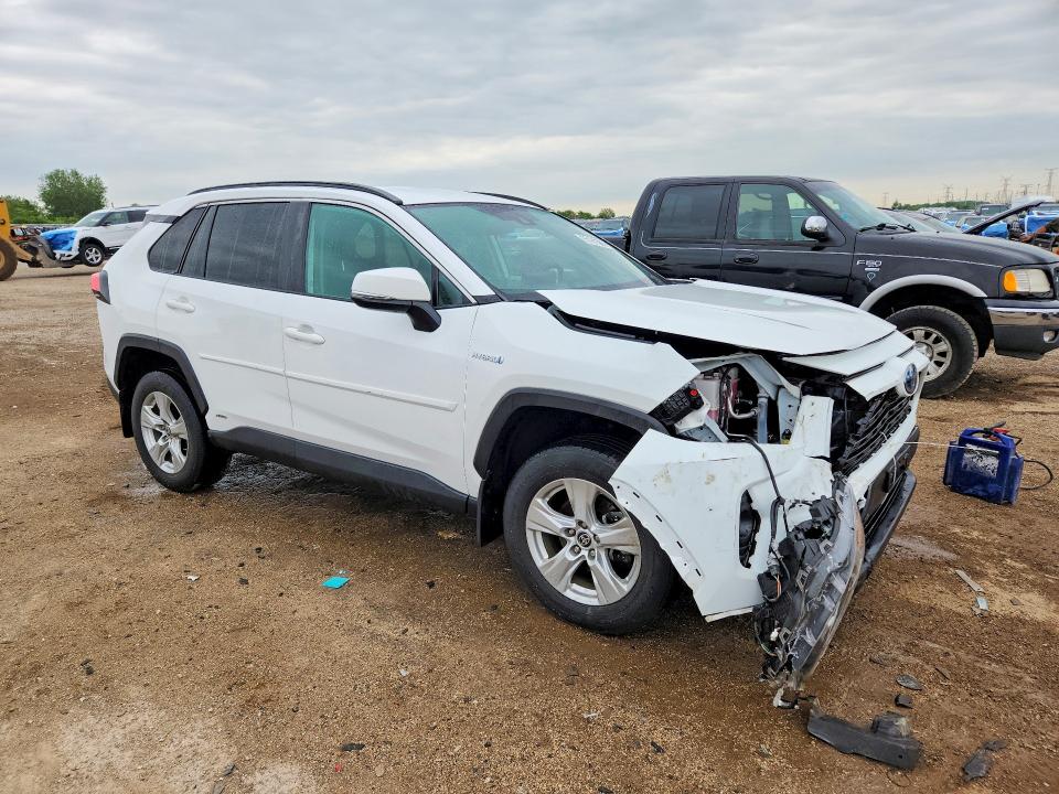 2021 Toyota Rav 4 VIN 2T3R6RFV8MW014176 COPART salvage auction — FRONT END, Il - Salvage Certificate, sold $9,600 on 2026-07-30 (photo 4)