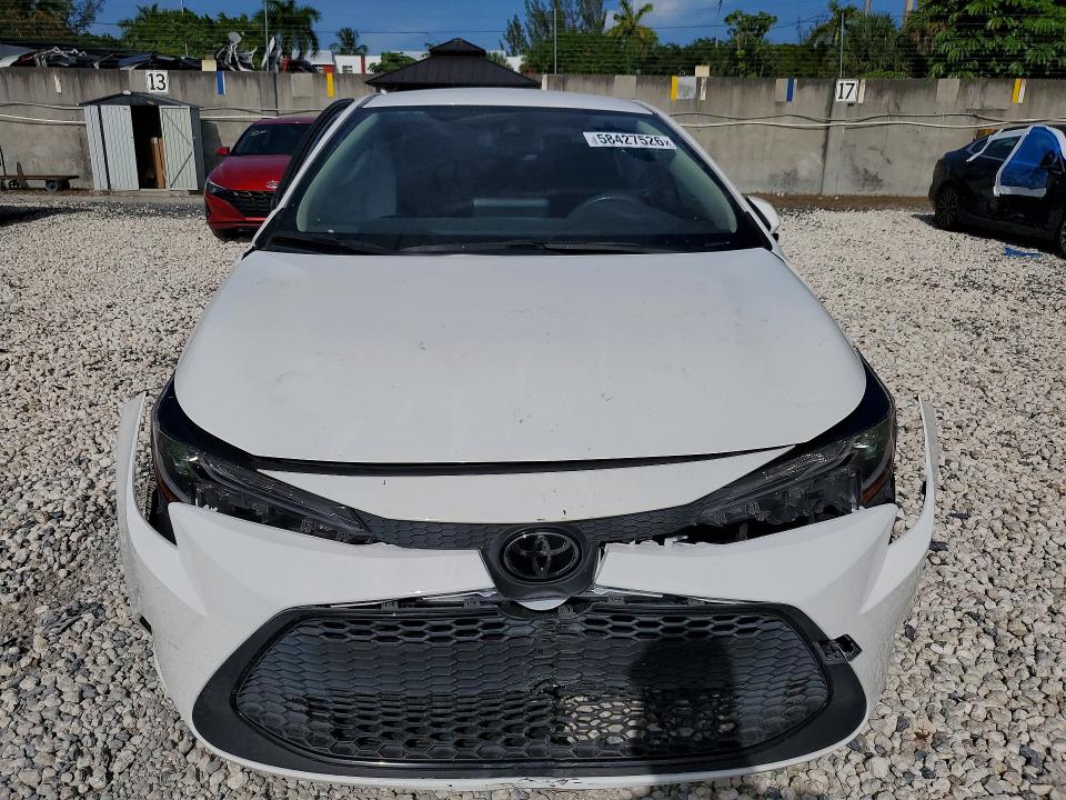 2022 Toyota Corolla VIN JTDEPMAE9N3002452 COPART salvage auction — FRONT END, Fl - Cert Of Title Slvg Rebuildable, sold $10 on 2026-07-28 (photo 5)