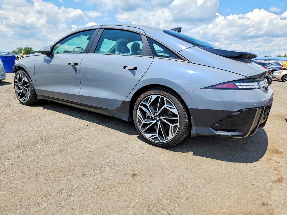 2025 Hyundai Ioniq 6 VIN KMHM34AC9SA086541 COPART salvage auction — FRONT END, Pa - Certificate Of Salvage, sold $15,200 on 2026-07-31 (photo 2)