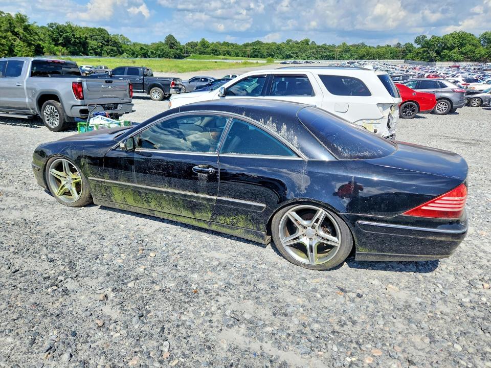 2003 Mercedes-benz Cl-class VIN WDBPJ75J03A033910 COPART salvage auction — MECHANICAL, Ga - Certificate Of Title, sold $675 on 2026-07-16 (photo 2)