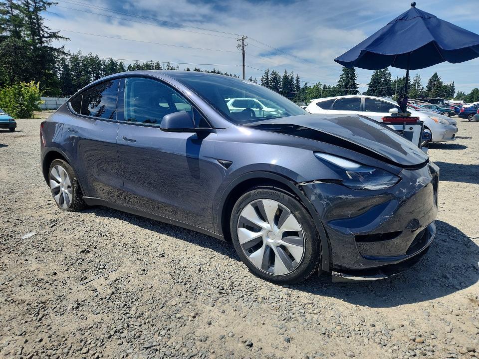 2023 Tesla Model y VIN 7SAYGAEE6PF945252 COPART salvage auction — FRONT END, Wa - Bill Of Sale, sold $10,600 on 2026-07-28 (photo 4)