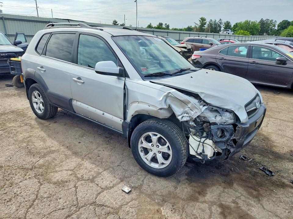 2009 Hyundai Tucson VIN KM8JN12D59U970570 COPART salvage auction — FRONT END, PA - CERTIFICATE OF SALVAGE, sold $1,150 on 2026-07-31 (photo 4)