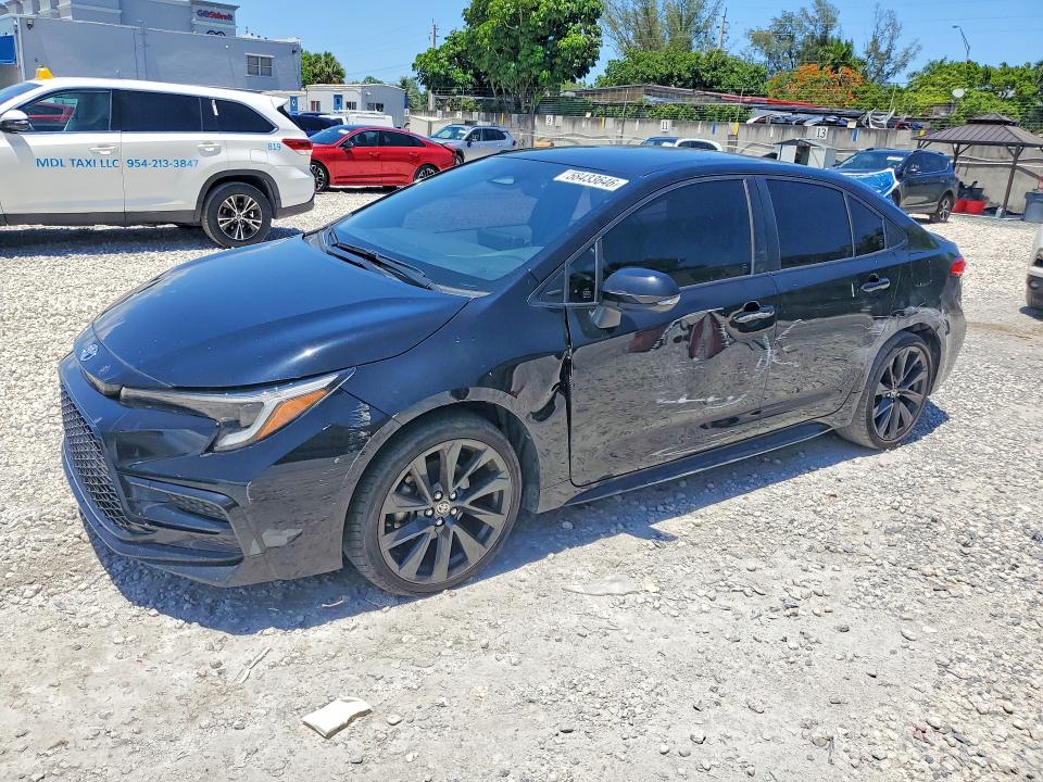 2024 Toyota Corolla VIN JTDBCMFE7R3048178 — COPART salvage auction photo