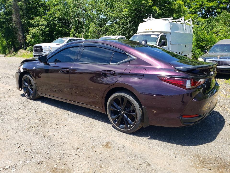 2025 Lexus ES VIN 58ABA1C15SU065006 COPART salvage auction — FRONT END, Nj - Cert Of Title-Salvage, sold $22,200 on 2026-07-21 (photo 2)