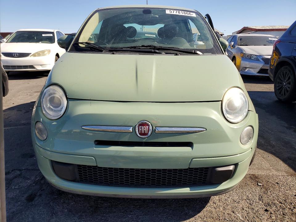 2016 Fiat 500 VIN 3C3CFFAR1GT136330 COPART salvage auction — SIDE, Nv - Salvage Title, sold $975 on 2026-07-27 (photo 5)