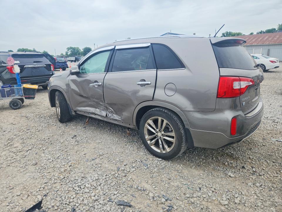 2015 Kia Sorento VIN 5XYKW4A78FG595516 COPART salvage auction — SIDE, Oh - Cert Of Title-Salvage, sold $1,350 on 2026-07-14 (photo 2)