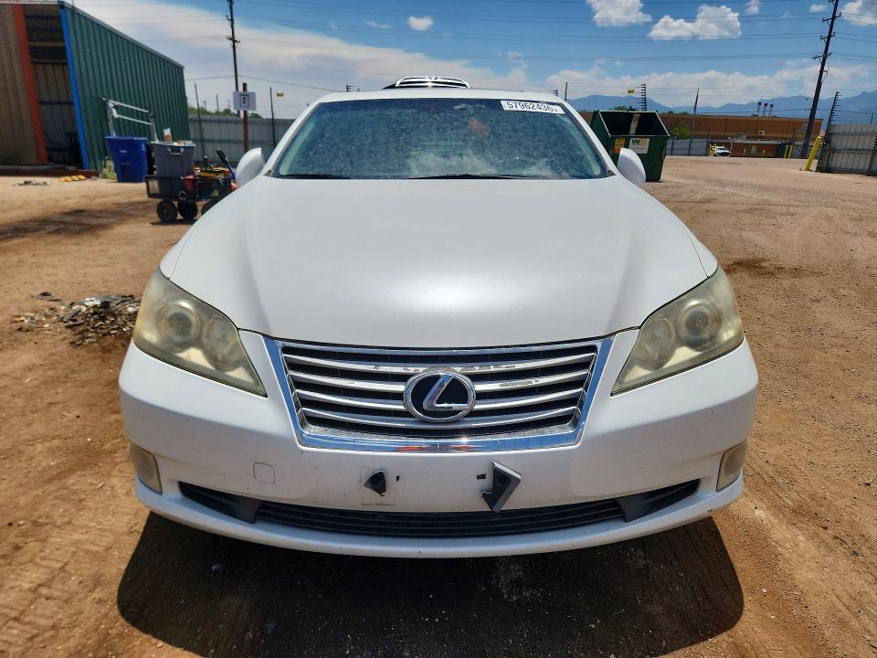 2011 Lexus ES VIN JTHBK1EG9B2419646 COPART salvage auction — REAR END, Co - Salvage Title, sold $3,050 on 2026-07-27 (photo 5)