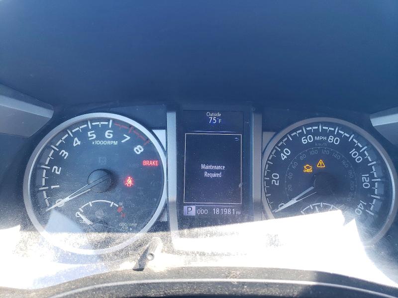 2019 Toyota VIN 3TMCZ5AN0KM233628 COPART salvage auction — FRONT END, In - Certificate Of Title, sold $9,800 on 2026-07-03 (photo 9)