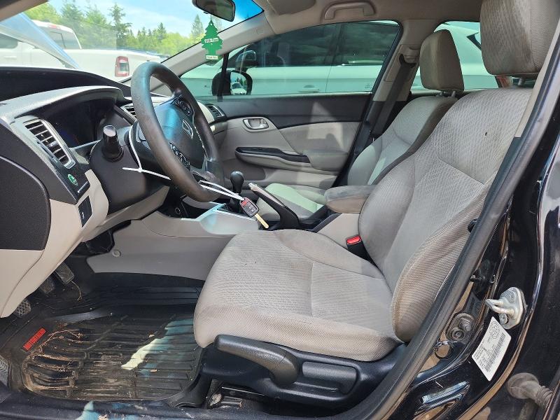 2014 Honda Civic VIN 2HGFB2E48EH002031 COPART salvage auction — FRONT END, ON - PERMIT NO BRAND - UNFIT, sold $975 on 2026-07-02 (photo 7)