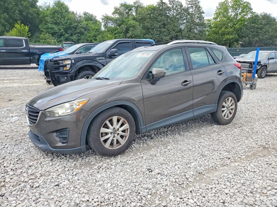 2016 Mazda VIN JM3KE2BY3G0759056 COPART salvage auction — FRONT END, Tn - Salvage Certificate, sold $1,900 on 2026-07-02 (photo 1)