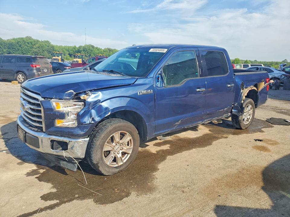 2017 Ford F-150 VIN 1FTEW1CF7HKE05377 COPART salvage auction — SIDE, TN - SALVAGE CERTIFICATE, sold $7,000 on 2026-07-30 (photo 1)