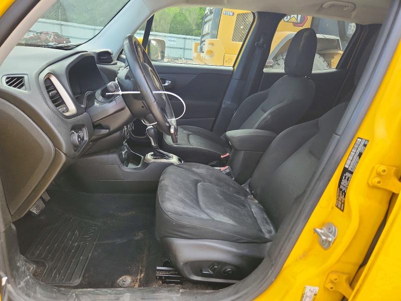2016 Jeep Renegade VIN ZACCJBBT5GPD75223 COPART salvage auction — FRONT END, Fl - Cert Of Title Slvg Rebuildable, sold $1,150 on 2026-07-31 (photo 7)