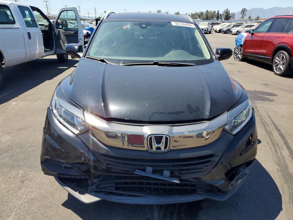 2021 Honda Hr-v VIN 3CZRU5H71MM722102 COPART salvage auction — FRONT END, CA - SALVAGE CERTIFICATE, sold $7,300 on 2026-07-27 (photo 5)