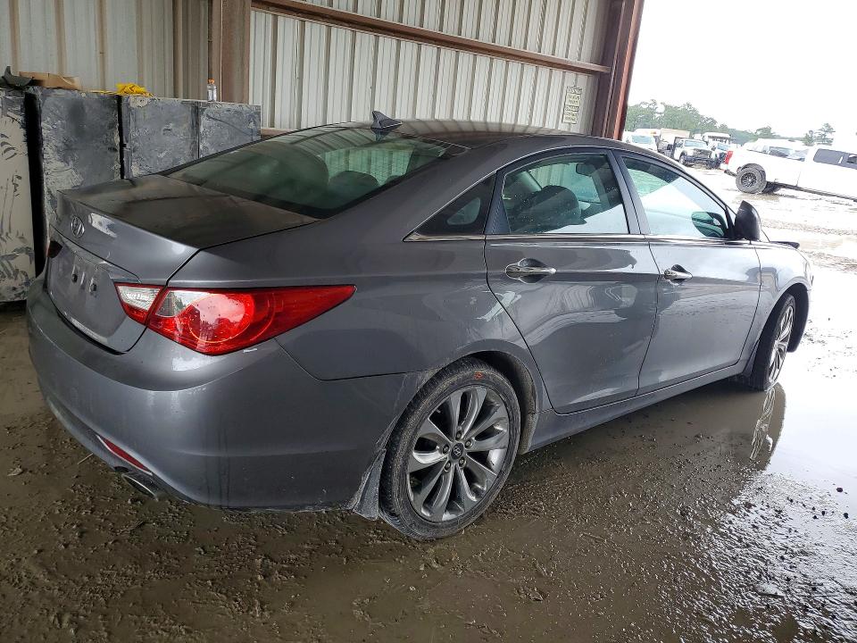 2011 Hyundai Sonata VIN 5NPEC4ACXBH019318 COPART salvage auction — FRONT END, Tx - Salvage Vehicle Title, sold $700 on 2026-07-17 (photo 3)