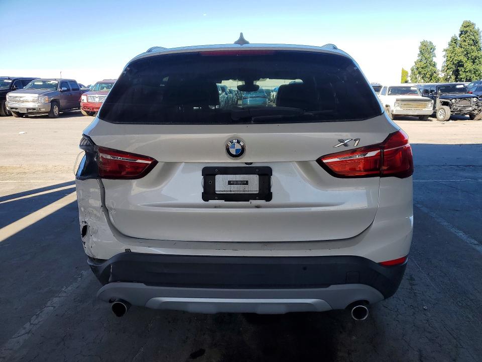 2018 BMW X1 VIN WBXHU7C37J5H40662 COPART salvage auction — REAR END, Ca - Salvage Certificate, sold $3,850 on 2026-07-23 (photo 6)