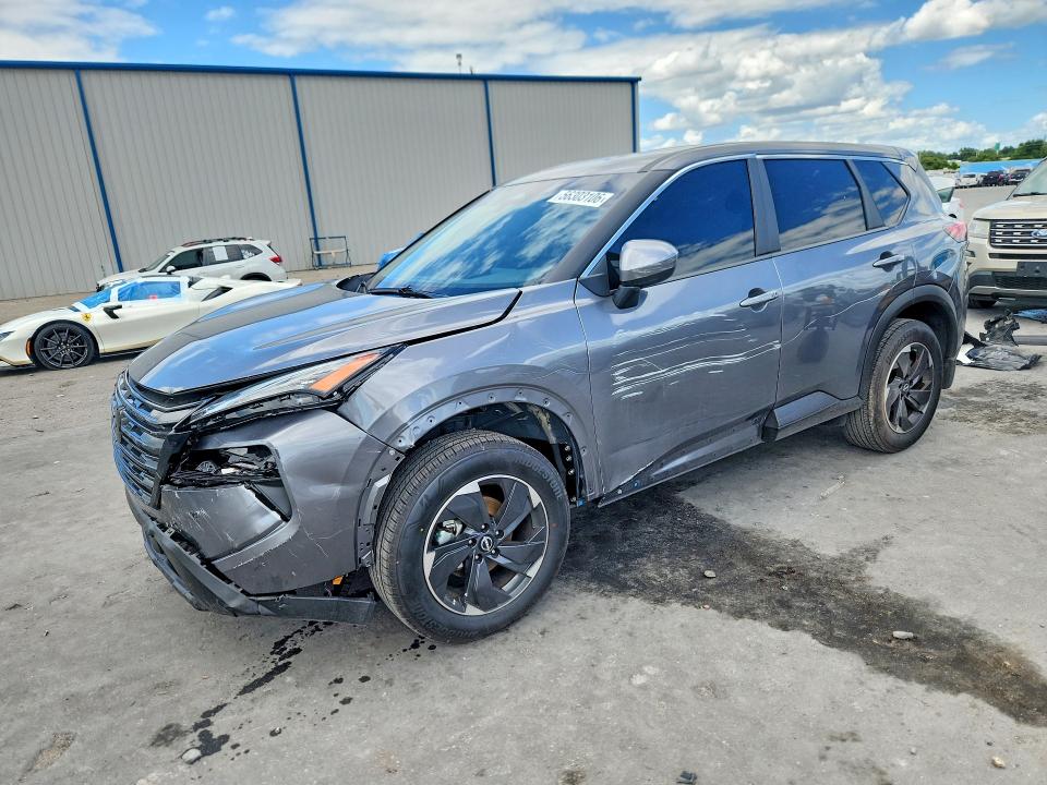2025 Nissan Rogue VIN JN8BT3BA6SW345352 COPART salvage auction — FRONT END, Fl - Cert Of Title Slvg Rebuildable, sold $2,600 on 2026-07-27 (photo 1)