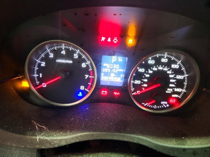 2016 Subaru Impreza VIN JF1GPAP66G8331161 COPART salvage auction — FRONT END, Va - Cert Of Title - Salvage, sold $275 on 2026-07-10 (photo 9)
