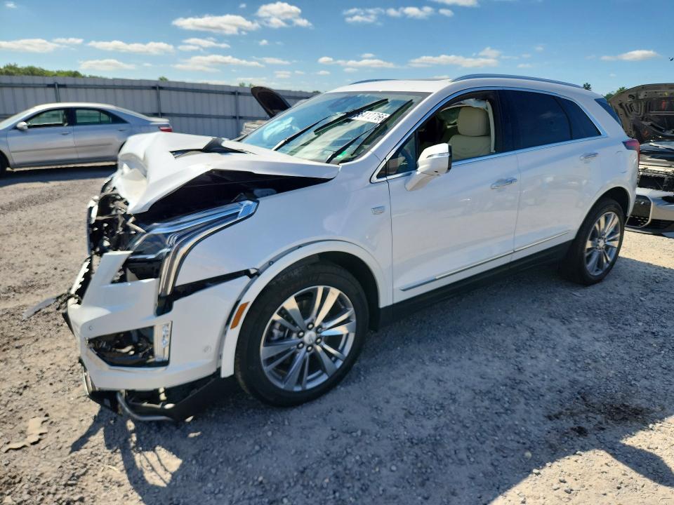2024 Cadillac Xt5 VIN 1GYKNDRS0RZ744612 COPART salvage auction — FRONT END, Va - Cert Of Title - Salvage, sold $8,100 on 2026-07-22 (photo 1)