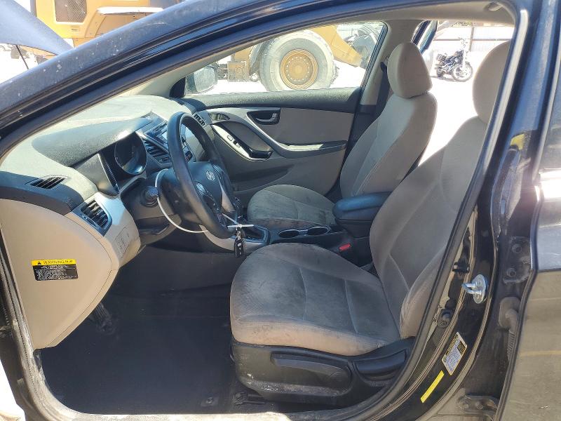 2014 Hyundai Elantra VIN 5NPDH4AE3EH500238 COPART salvage auction — FRONT END, Id - Certificate Of Title, sold $1,450 on 2026-07-09 (photo 7)