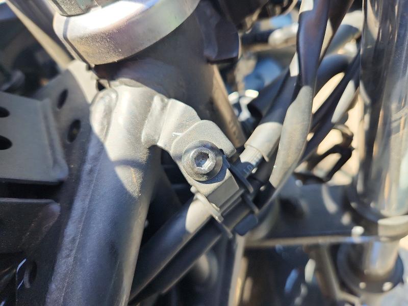 2025 Kawasaki Ex VIN ML5EXGJ10SDA61746 COPART salvage auction — SIDE, Il - Salvage Certificate, sold $925 on 2026-07-28 (photo 9)