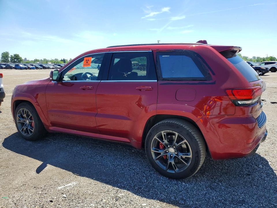 2015 Jeep Grand cherokee VIN 1C4RJFDJ9FC770523 COPART salvage auction — VANDALISM, On - Permit No Brand - Unfit, sold $7,600 on 2026-07-02 (photo 2)