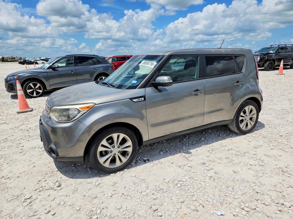2014 Kia Soul VIN KNDJP3A57E7070797 COPART salvage auction — NORMAL WEAR, TX - CERTIFICATE OF TITLE, sold $200 on 2026-07-23 (photo 1)