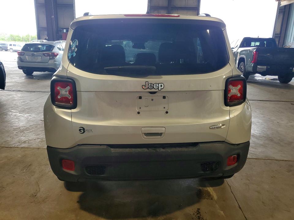 2019 Jeep Renegade VIN ZACNJABB1KPK82280 COPART salvage auction — FRONT END, IA - CERT OF TITLE-SALVAGE TITLE, sold $150 on 2026-07-29 (photo 6)