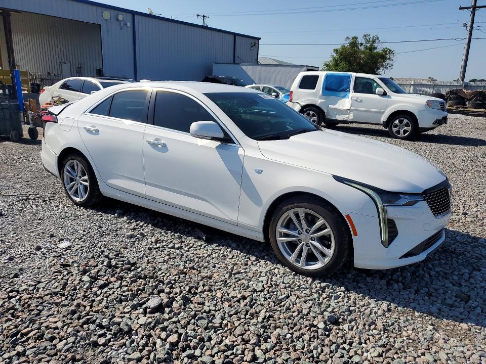 2021 Cadillac Ct4 VIN 1G6DA5RK5M0145284 COPART salvage auction — REAR END, Fl - Cert Of Title Slvg Rebuildable, sold $7,800 on 2026-07-31 (photo 4)