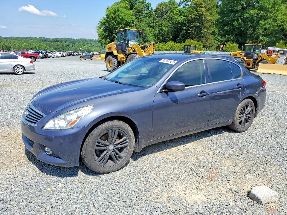 2013 Infiniti VIN JN1CV6AR7DM761978 COPART salvage auction — REAR END, Nc - Salvage Certificate Of Title, sold $825 on 2026-07-09 (photo 1)