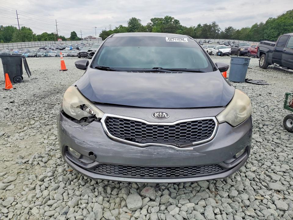 2015 Kia Forte VIN KNAFX4A81F5392982 COPART salvage auction — FRONT END, Nc - Salvage Certificate Of Title, sold $375 on 2026-07-22 (photo 5)