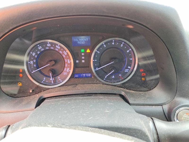 2011 Lexus Is 250 VIN JTHCF5C25B5045834 COPART salvage auction — REAR END, Ct - Certificate Of Title, sold $500 on 2026-07-24 (photo 9)