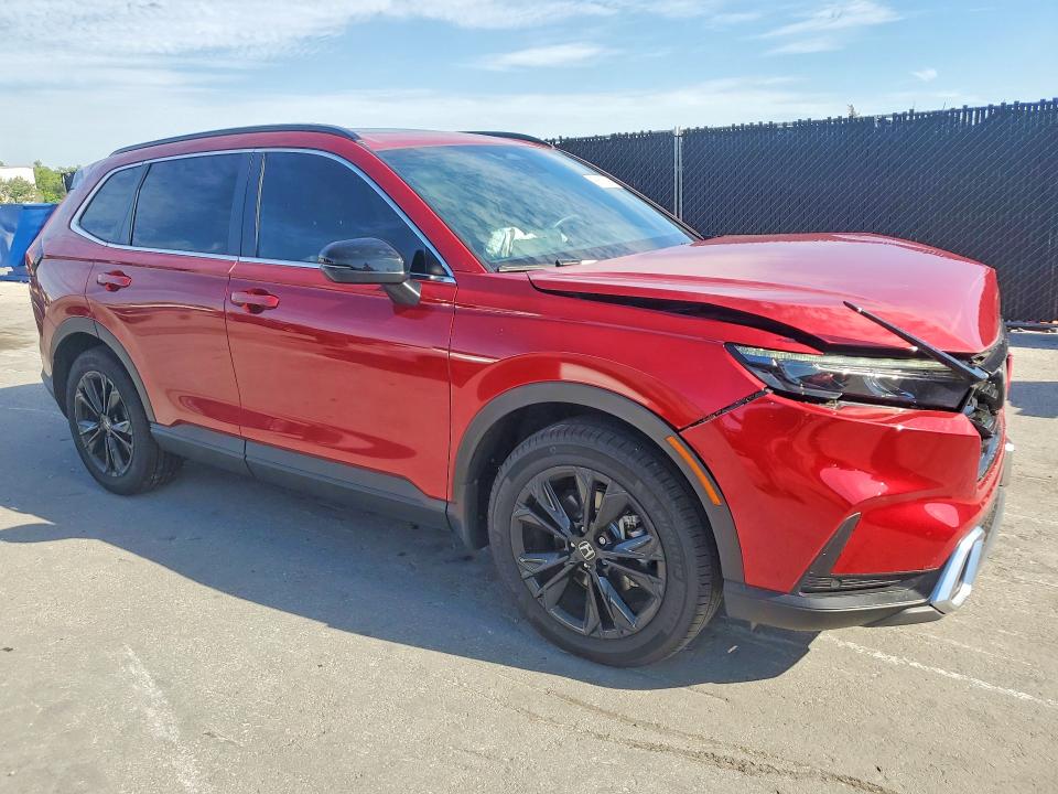 2025 Honda Cr-v VIN 7FARS6H93SE056420 COPART salvage auction — FRONT END, Fl - Cert Of Title Slvg Rebuildable, sold $14,700 on 2026-07-09 (photo 4)