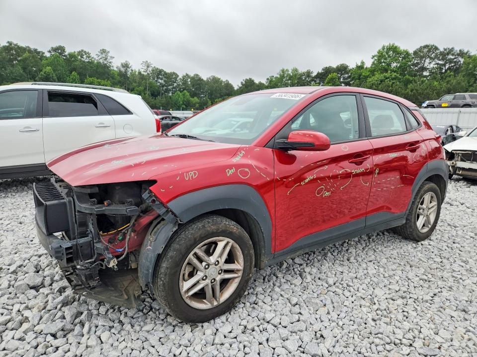 2021 Hyundai Kona VIN KM8K1CAA3MU736469 COPART salvage auction — FRONT END, Ga - Cert Of Title-Salvage, sold $1,800 on 2026-07-07 (photo 1)