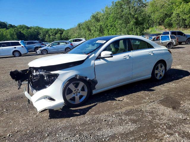 2018 Mercedes-benz Cla-klasse VIN WDDSJ4GB8JN606127 COPART salvage auction — FRONT END, Ct - Cert Of Title-Salvage, sold $2,200 on 2026-07-09 (photo 1)