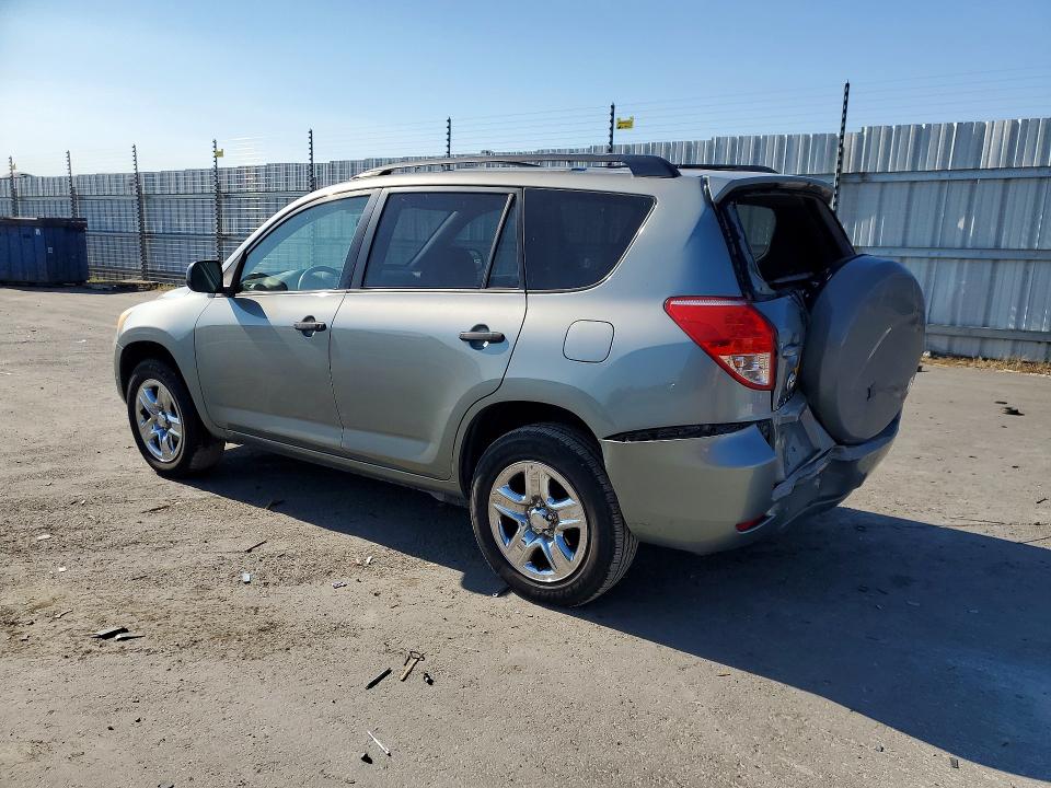 2007 Toyota Rav4 VIN JTMZD33V576028355 COPART salvage auction — REAR END, Ca - Salvage Certificate, sold $1,200 on 2026-07-09 (photo 2)