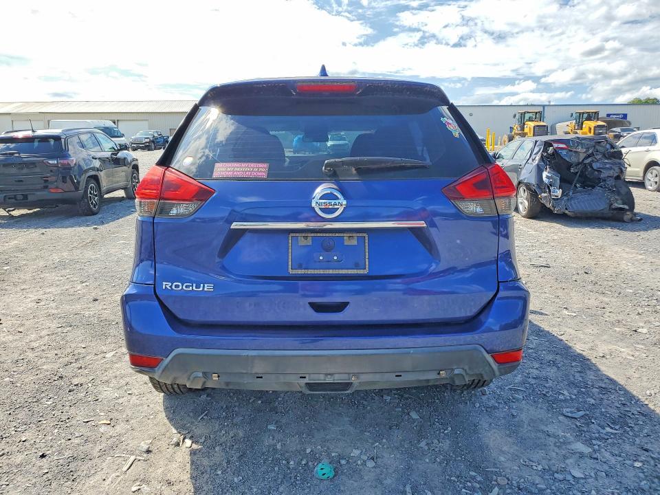 2017 Nissan Rogue VIN KNMAT2MT8HP554546 COPART salvage auction — FRONT END, Tn - Salvage Certificate, sold $425 on 2026-07-09 (photo 6)