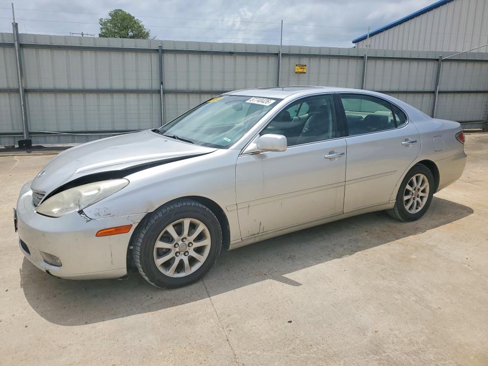 2002 Lexus ES VIN JTHBF30GX25030701 COPART salvage auction — FRONT END, Ms - Cert Of Title-Salvaged, sold $475 on 2026-07-17 (photo 1)