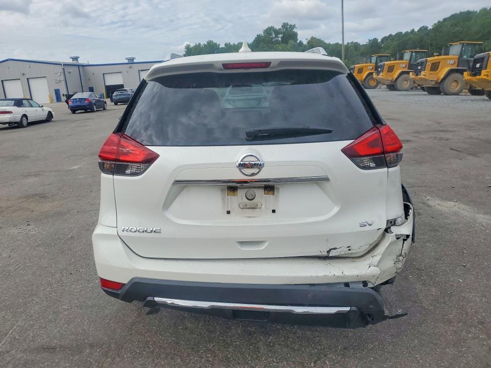 2017 Nissan Rogue VIN KNMAT2MTXHP521614 COPART salvage auction — REAR END, Nc - Salvage Certificate Of Title, sold $1,900 on 2026-07-16 (photo 6)